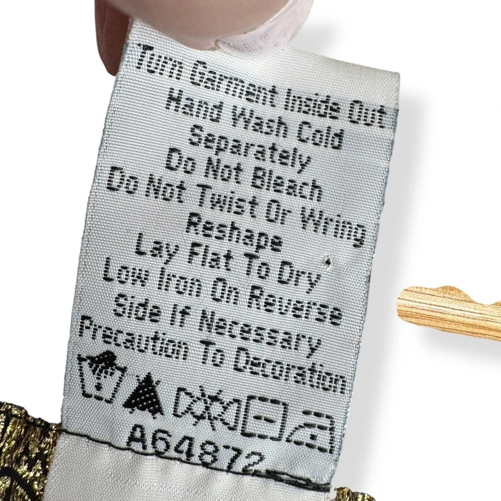 Bob Mackie Wearable Art Womens Size Small Knit Sweater Dress Embellished Jeweled - Picture 2 of 16